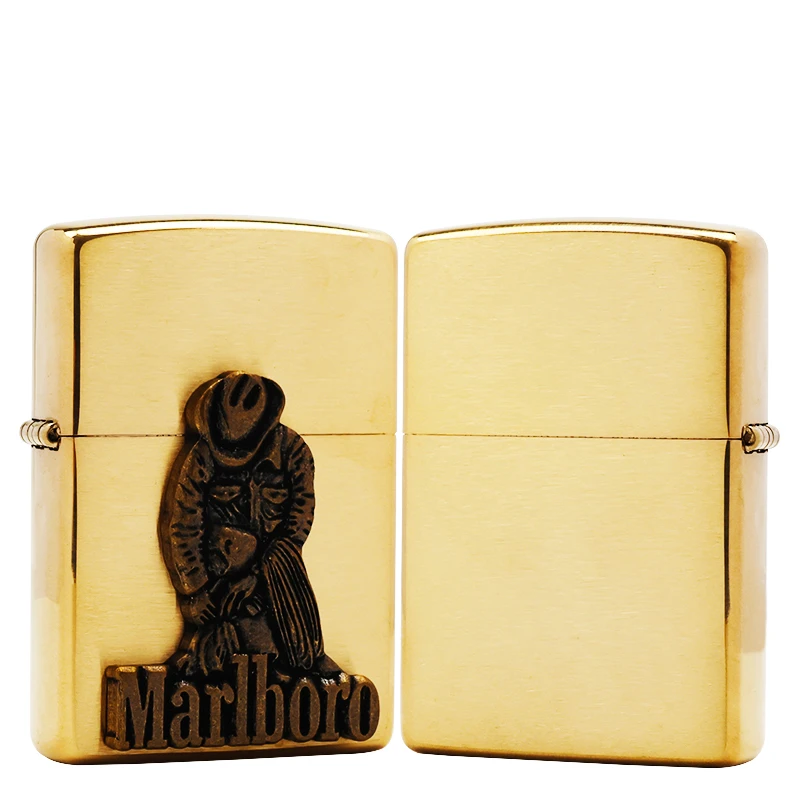 ZIPPO/之宝打火机【万宝路蹲姿】原装正品煤油机DYJ1