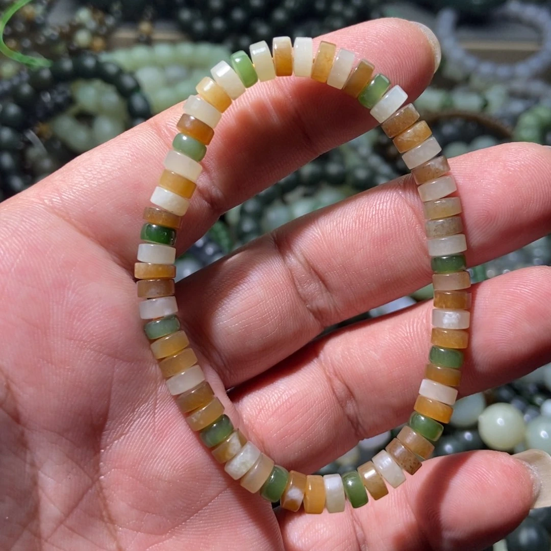 和田玉手链未镶嵌