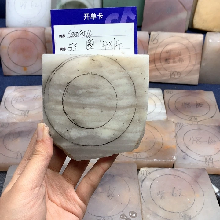 石英质玉手镯未镶嵌S****ᵧ定制手镯