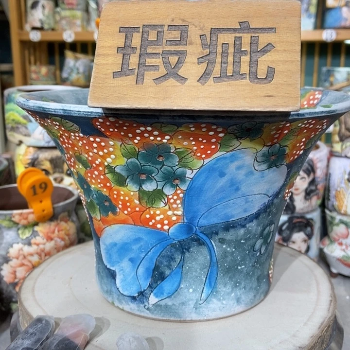 红陶景德镇艺术手绘作品