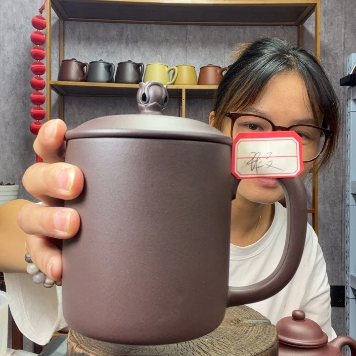 茶杯紫砂原矿紫砂杯
