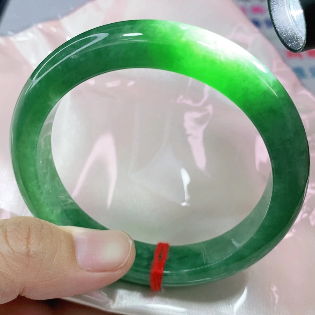 未镶嵌手镯翡翠58.59圈口