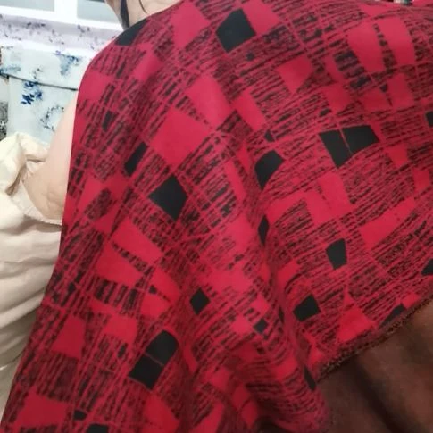 织花奥绒布料4号3.2米