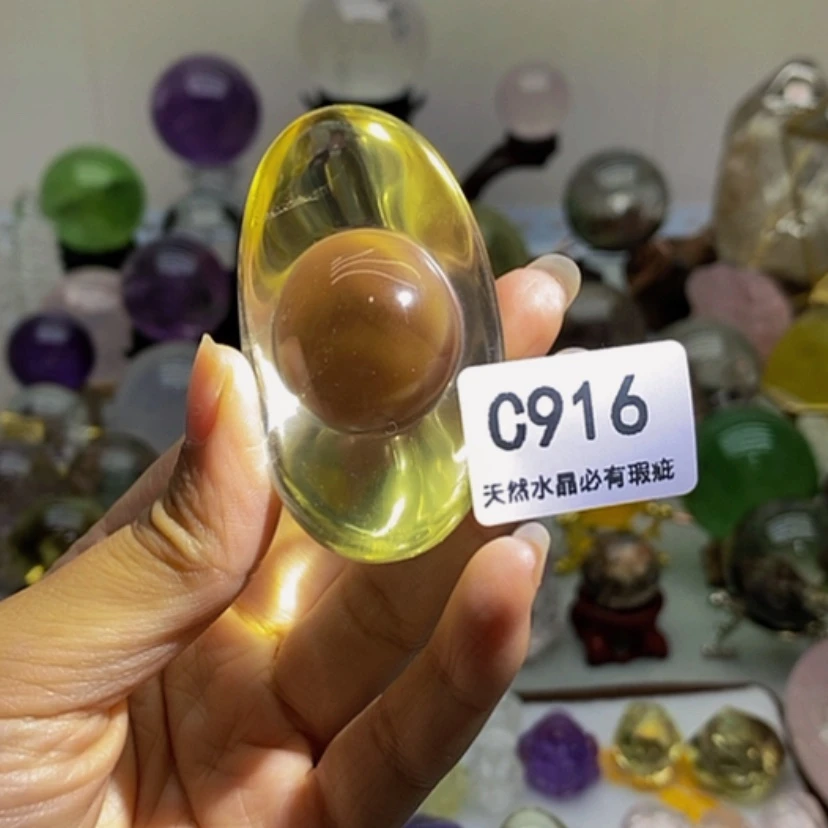 【闪购商品】黄晶珠宝半成品未镶嵌