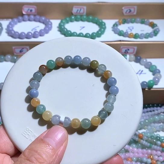翡翠未镶嵌手串59