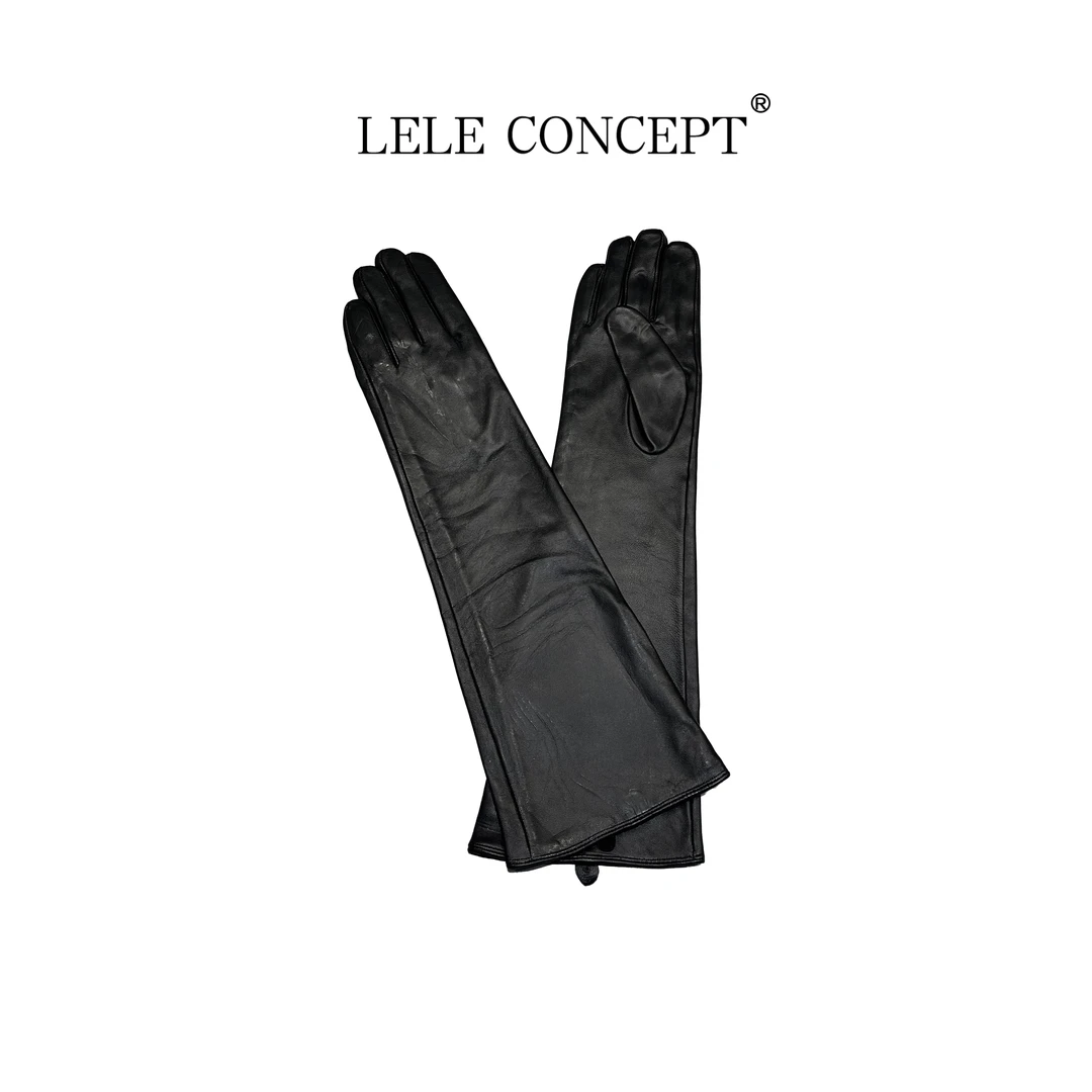 LELE CONCEPT | 【如一】时尚都市袖皮手套UH25D0067W