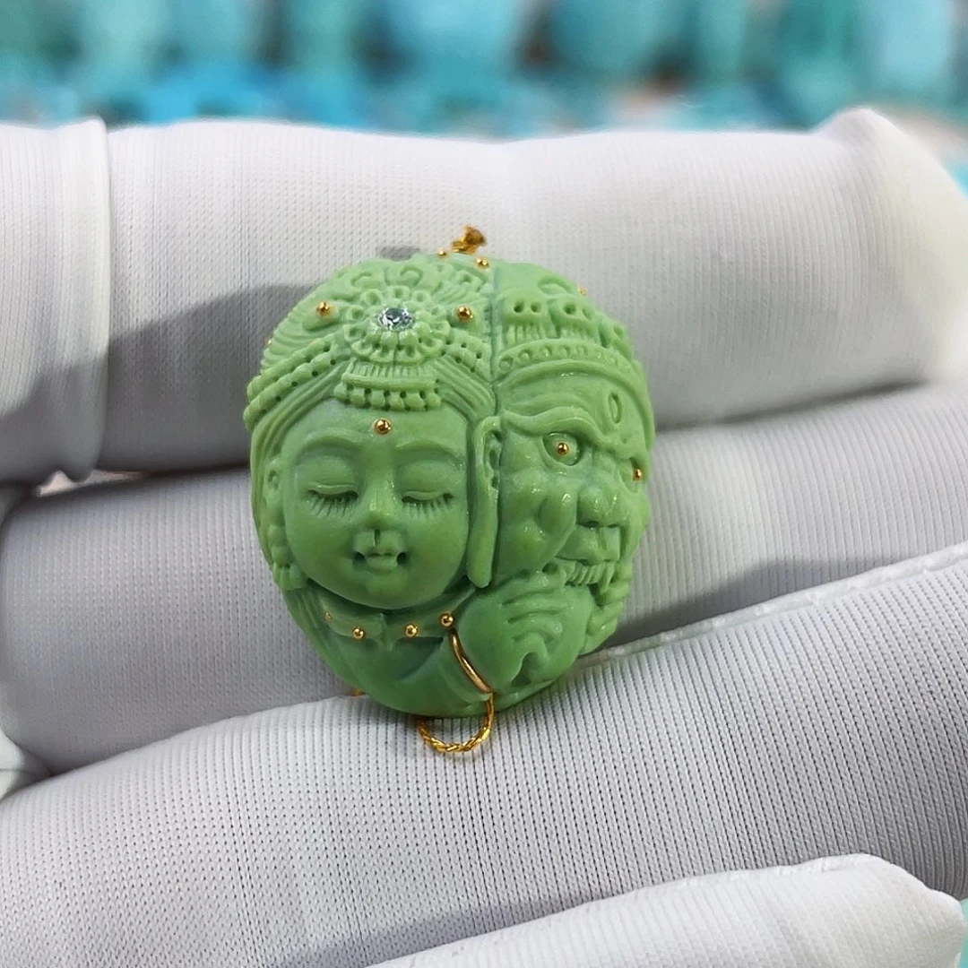 绿松石珠宝奇石未镶嵌