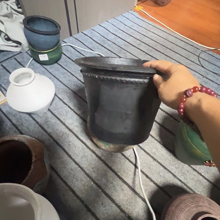 瑕疵有孔高19口24