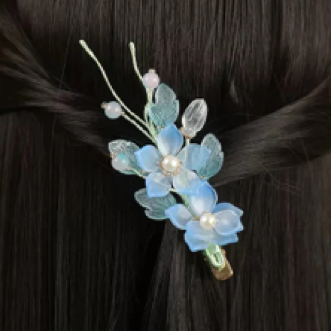 【蓝鸢尾】古风汉服配饰