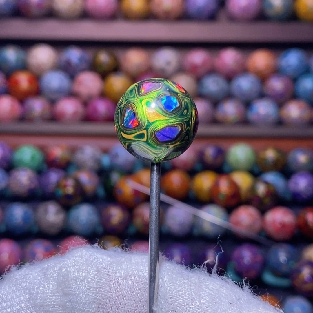 海****姐非遗传承文化大漆珠