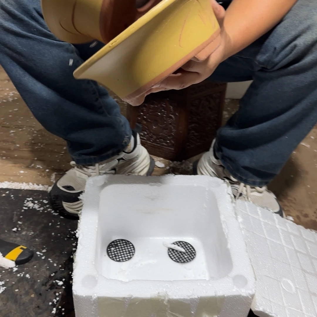 紫砂花盆瑕疵和瑕疵