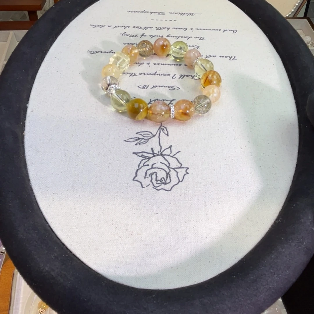 未镶嵌水晶手串日照金山