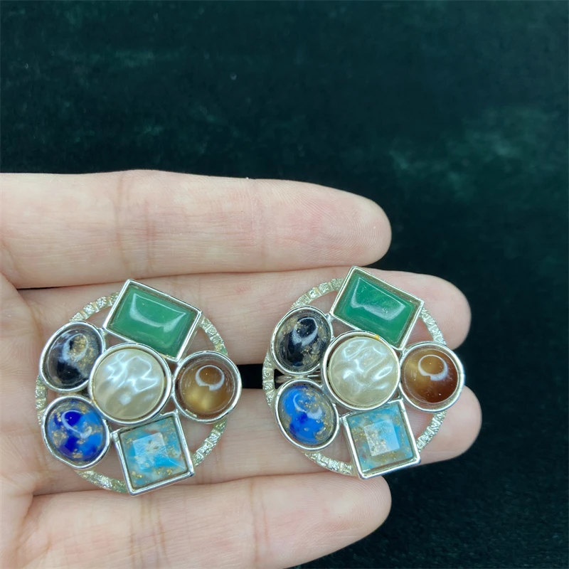 合金耳饰 sarahcov图册小香风耳环1-2【2061225-060】