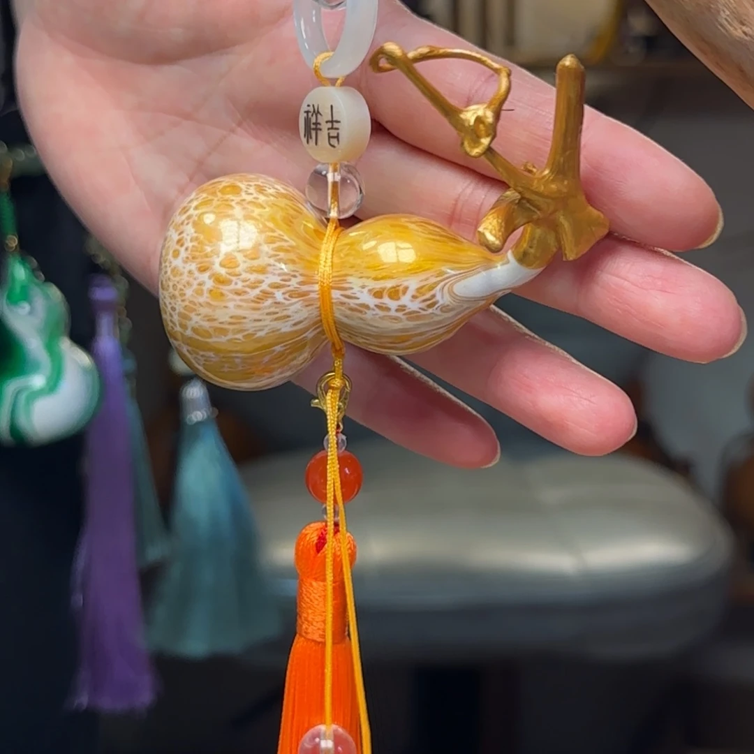 40 天然葫芦手作挂件