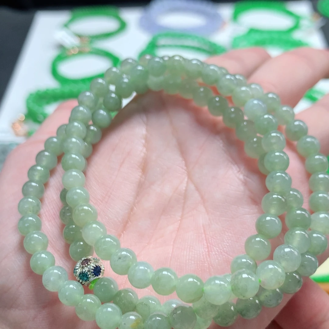 翡翠未镶嵌手链翡翠
