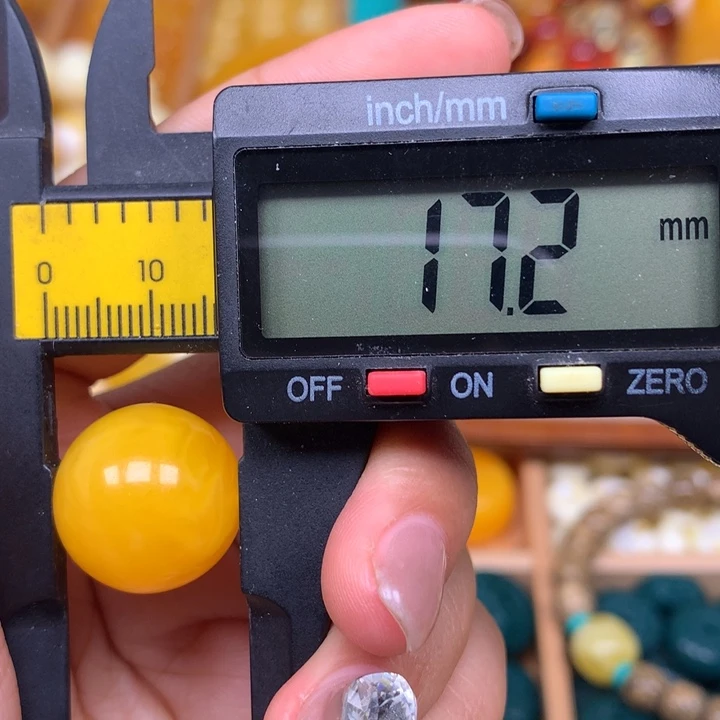 非金属仿琥珀配饰037