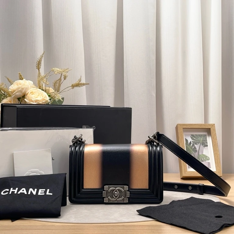 95新 Chanel/香奈儿 Leboy/单肩包/7296