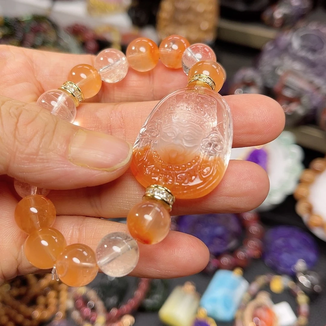 未镶嵌颈饰水晶订制