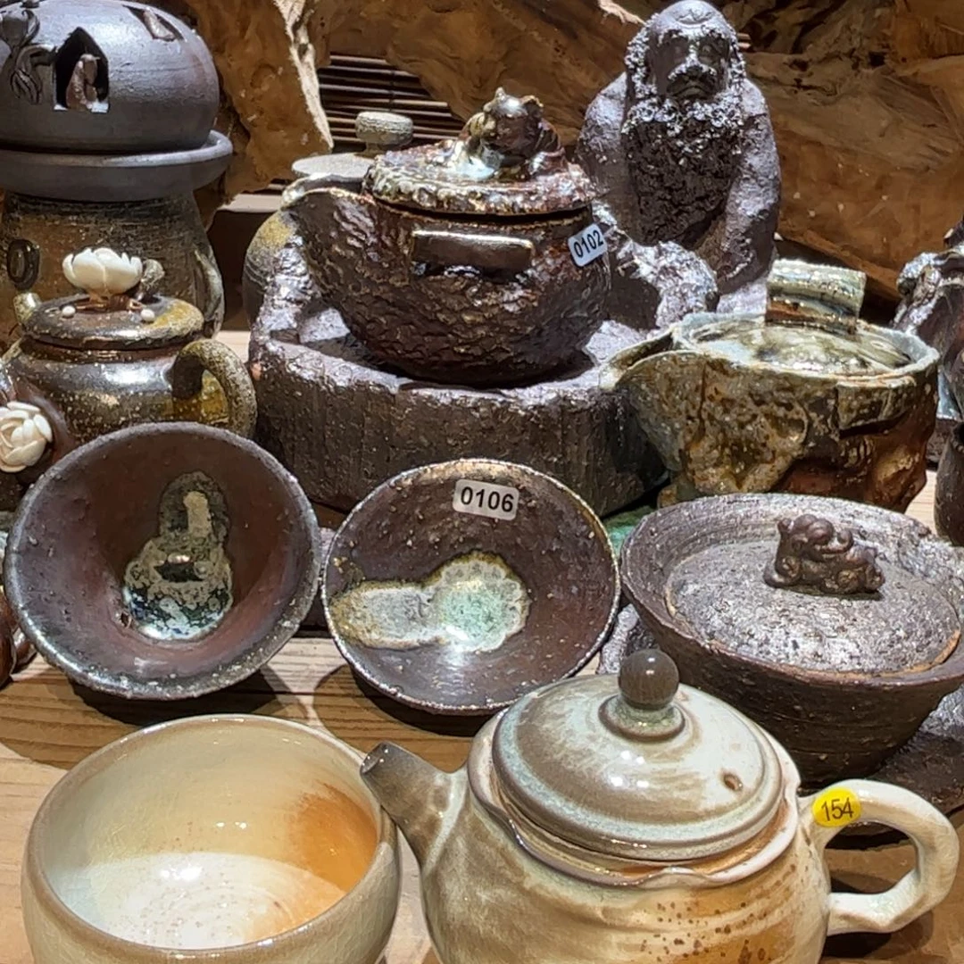 柴烧茶具看好再拍