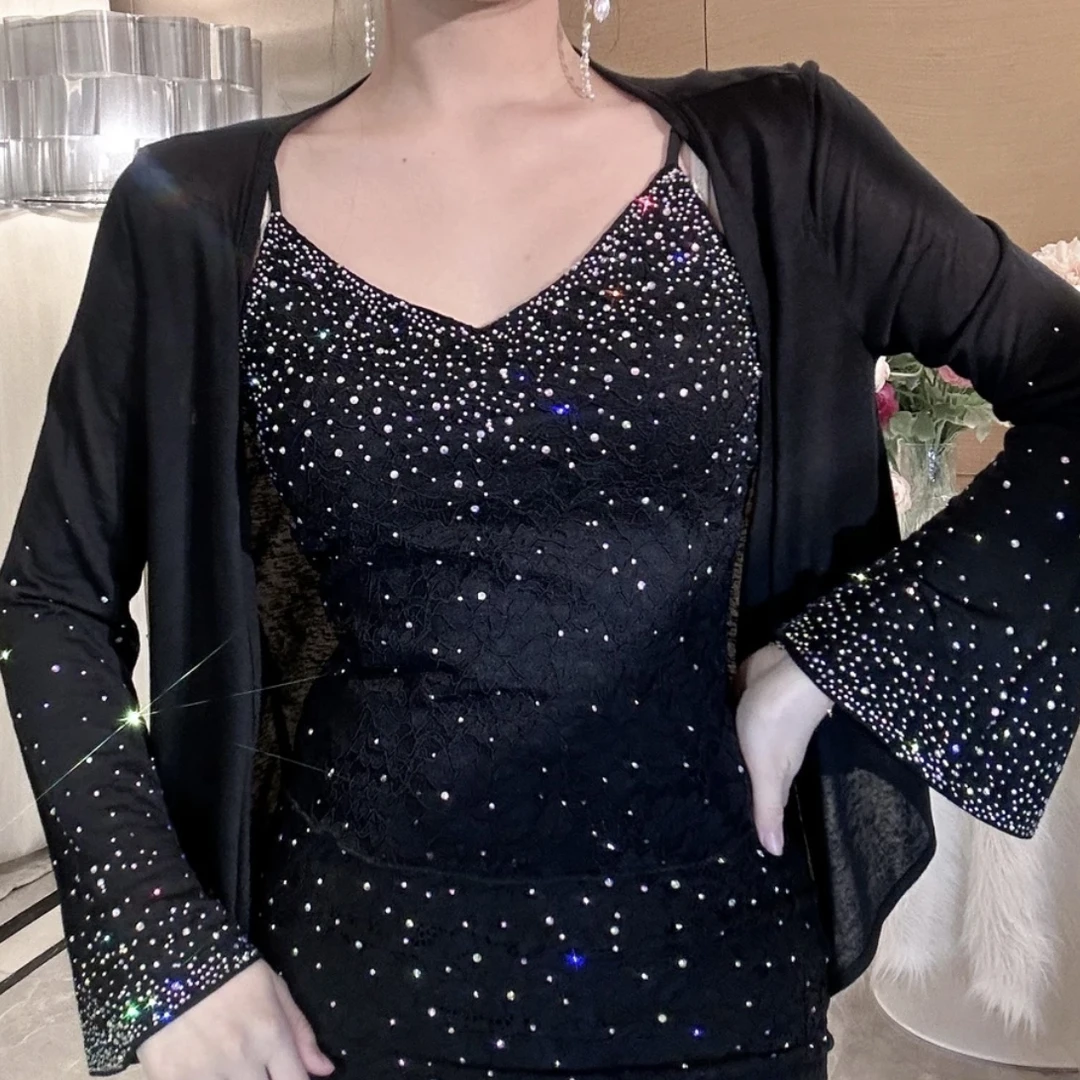 【刘熊熊】时尚气质亮闪闪吊带