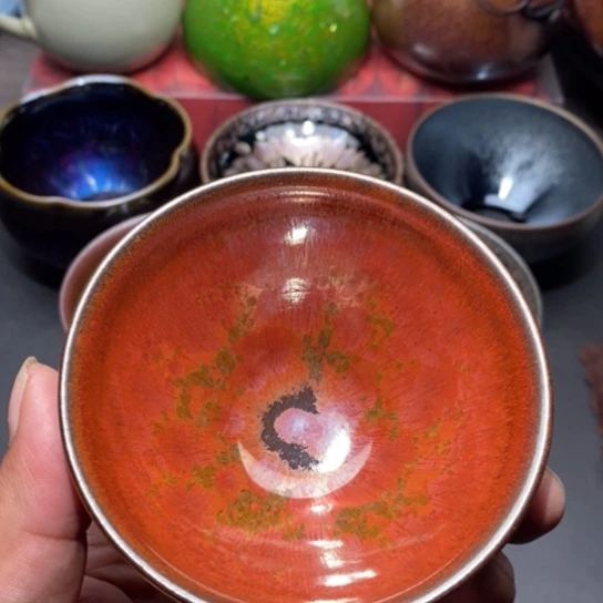 茶盏建盏主人杯茶壶盖碗品茗杯