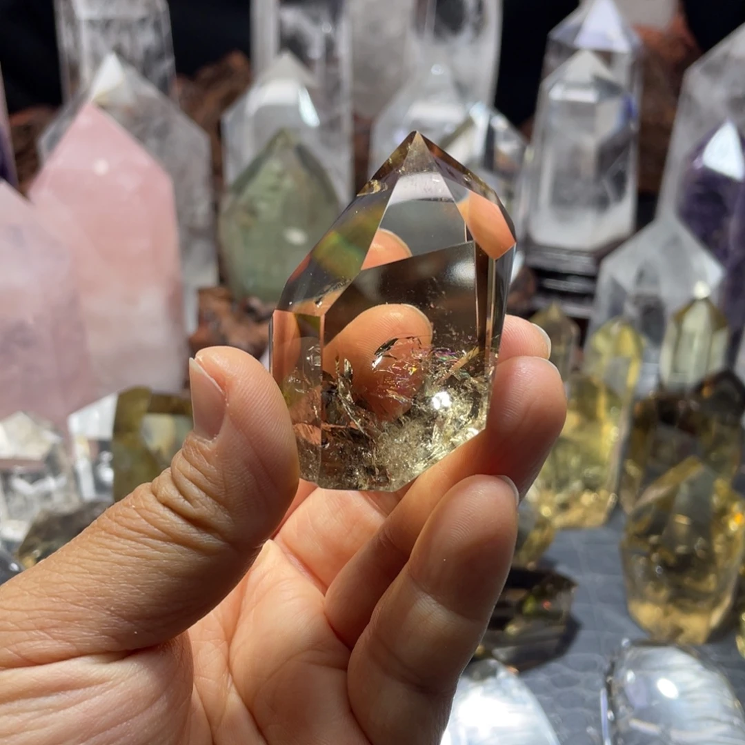 未镶嵌水晶珠宝半成品