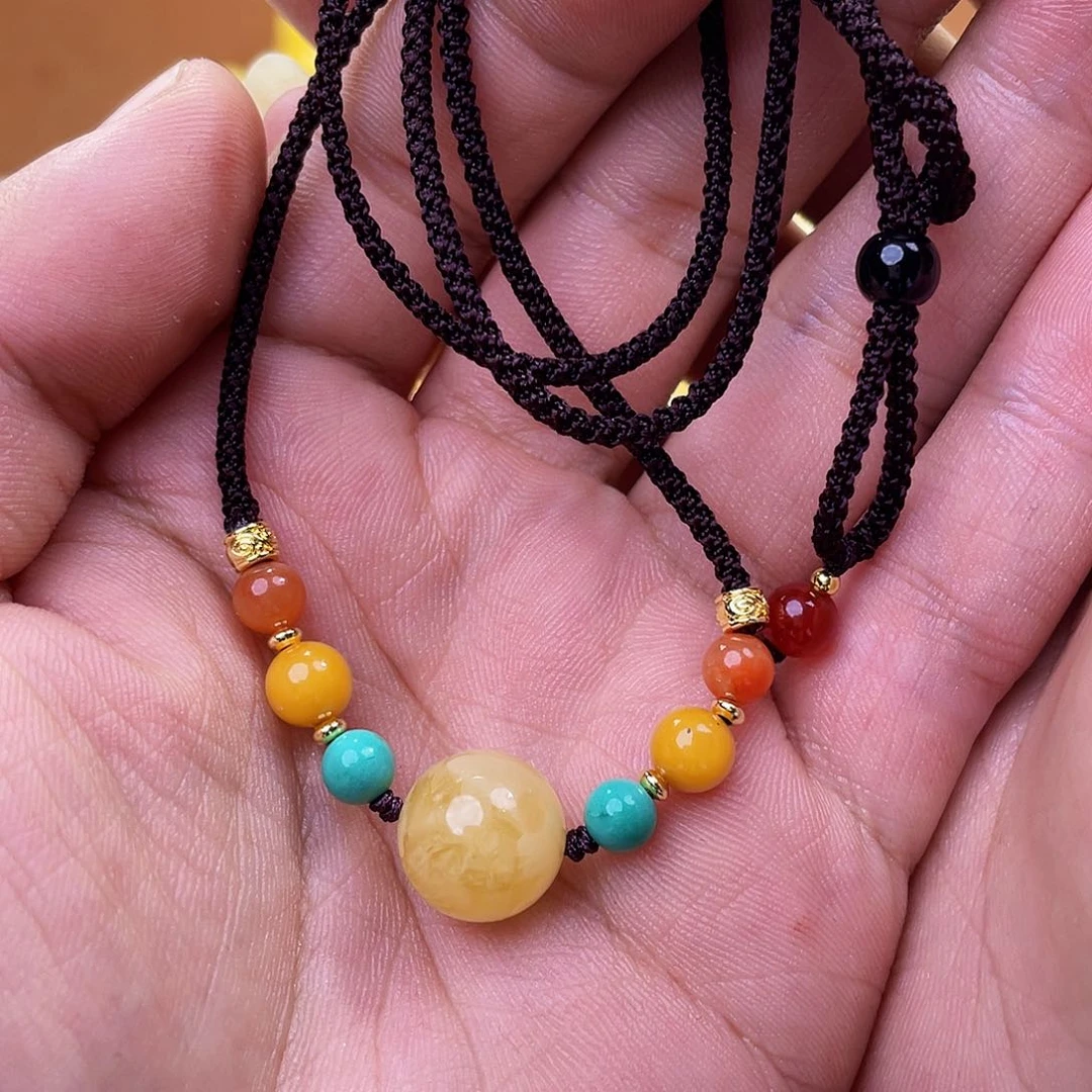 未镶嵌吊坠(不含链)蜜蜡