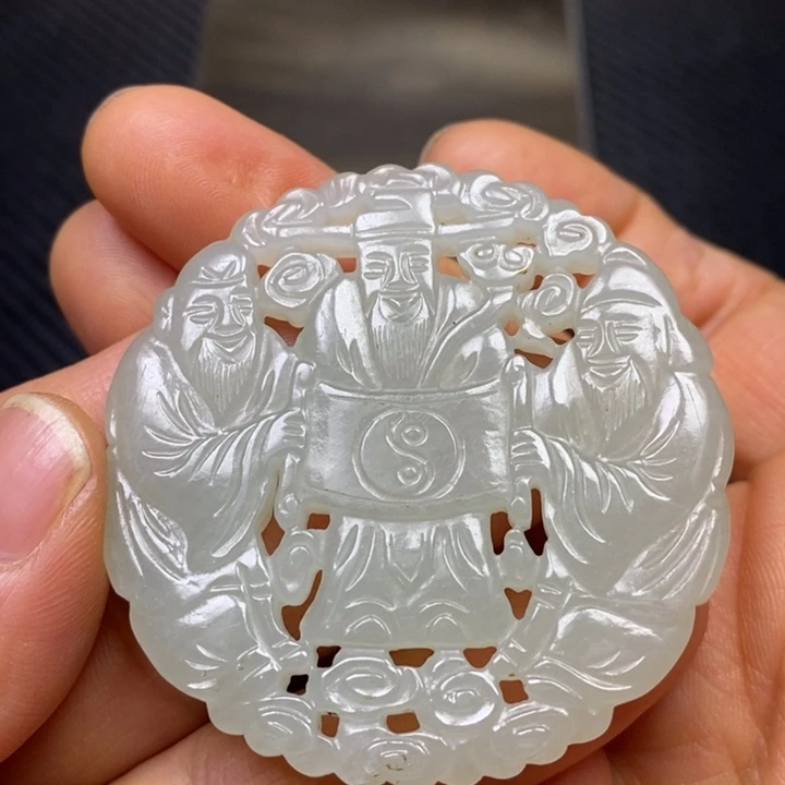 和田玉挂件未镶嵌用****6