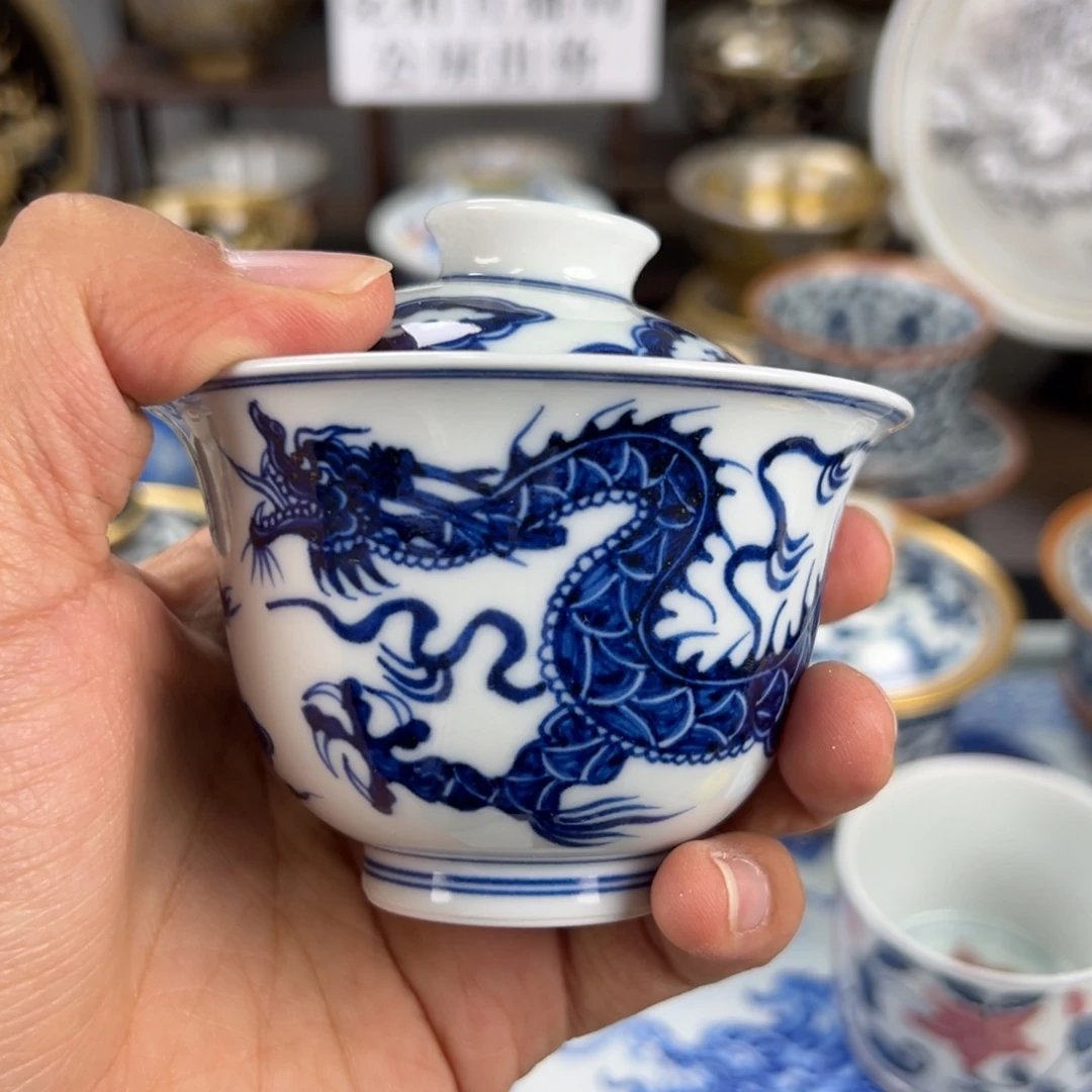 B***T瓷片景德镇手工手绘陶瓷