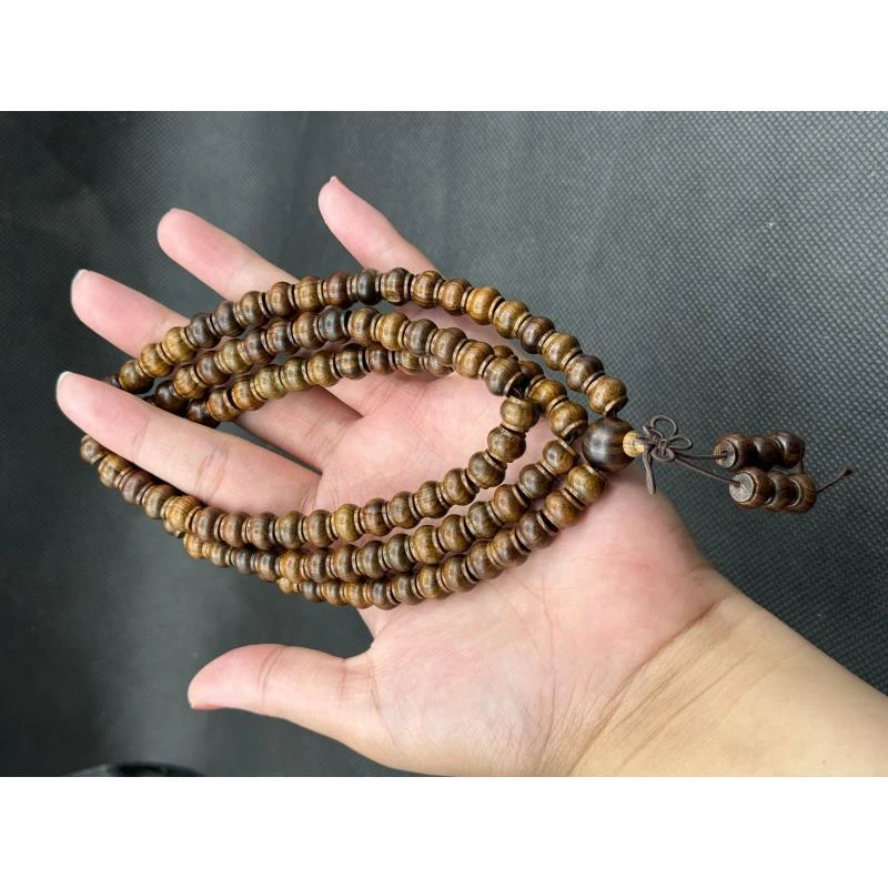 Z26花梨木0.8*108灯笼珠精品手串