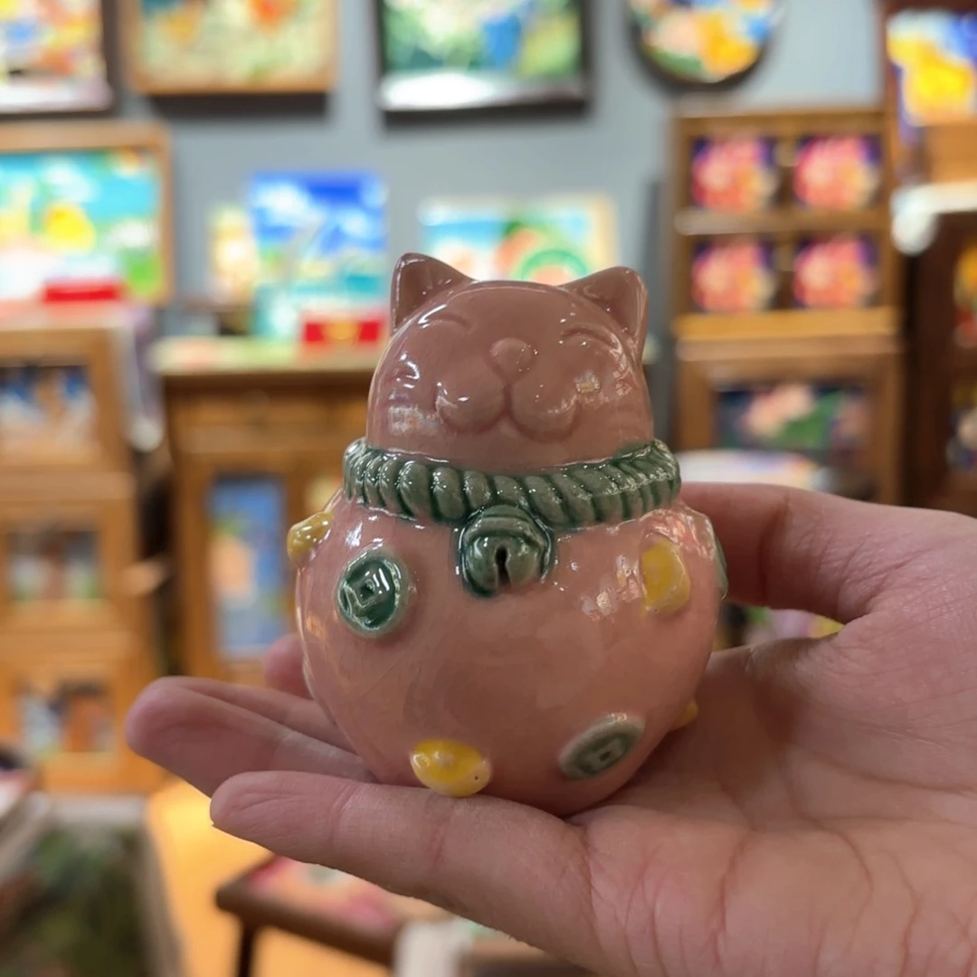 陶瓷唐三彩桌面摆件