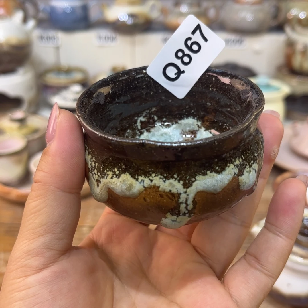 白泥茶杯铁*陶瓷艺术