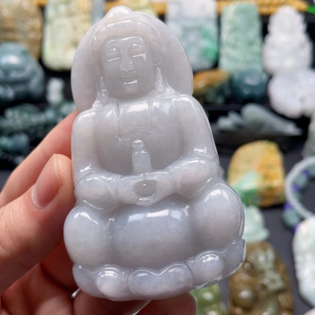 颈饰未镶嵌翡翠꧁****꧂翡翠