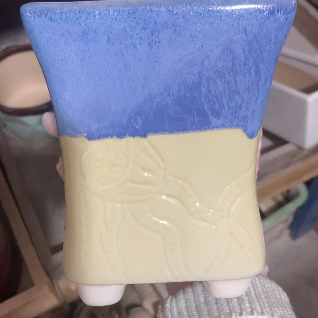 红陶高温陶瓷花盆