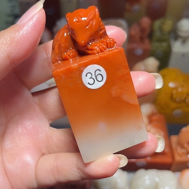 老挝石老挝保利石印章