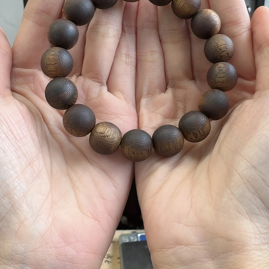 手串沉香绿奇楠1.3单圈多样性发一条