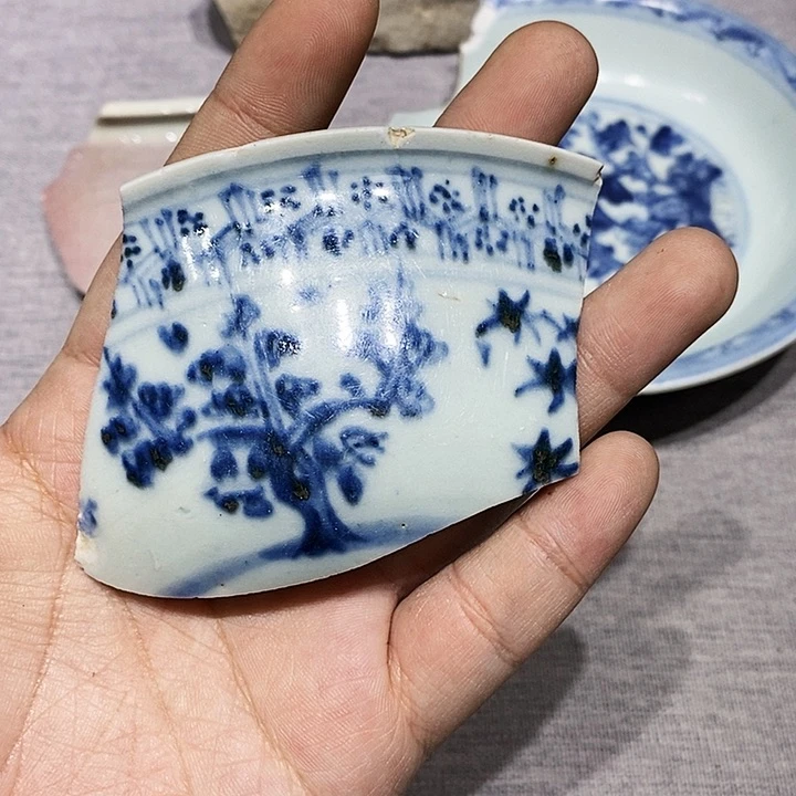 金铜精品瓷片标本