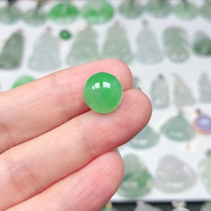 翡翠裸石缅甸天然A货翡翠