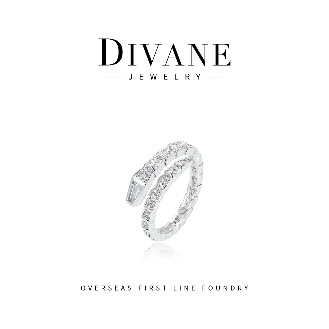 【环绕星球】PARIS高定蛇骨戒指 G0802