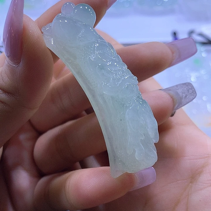 翡翠未镶嵌颈饰天然翡翠A货吊坠
