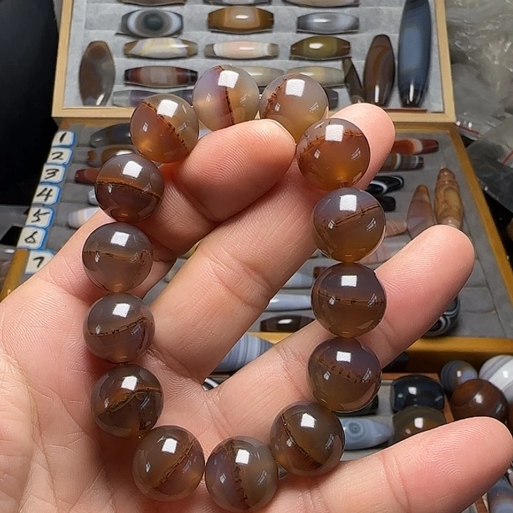 玛瑙/玉髓未镶嵌手串