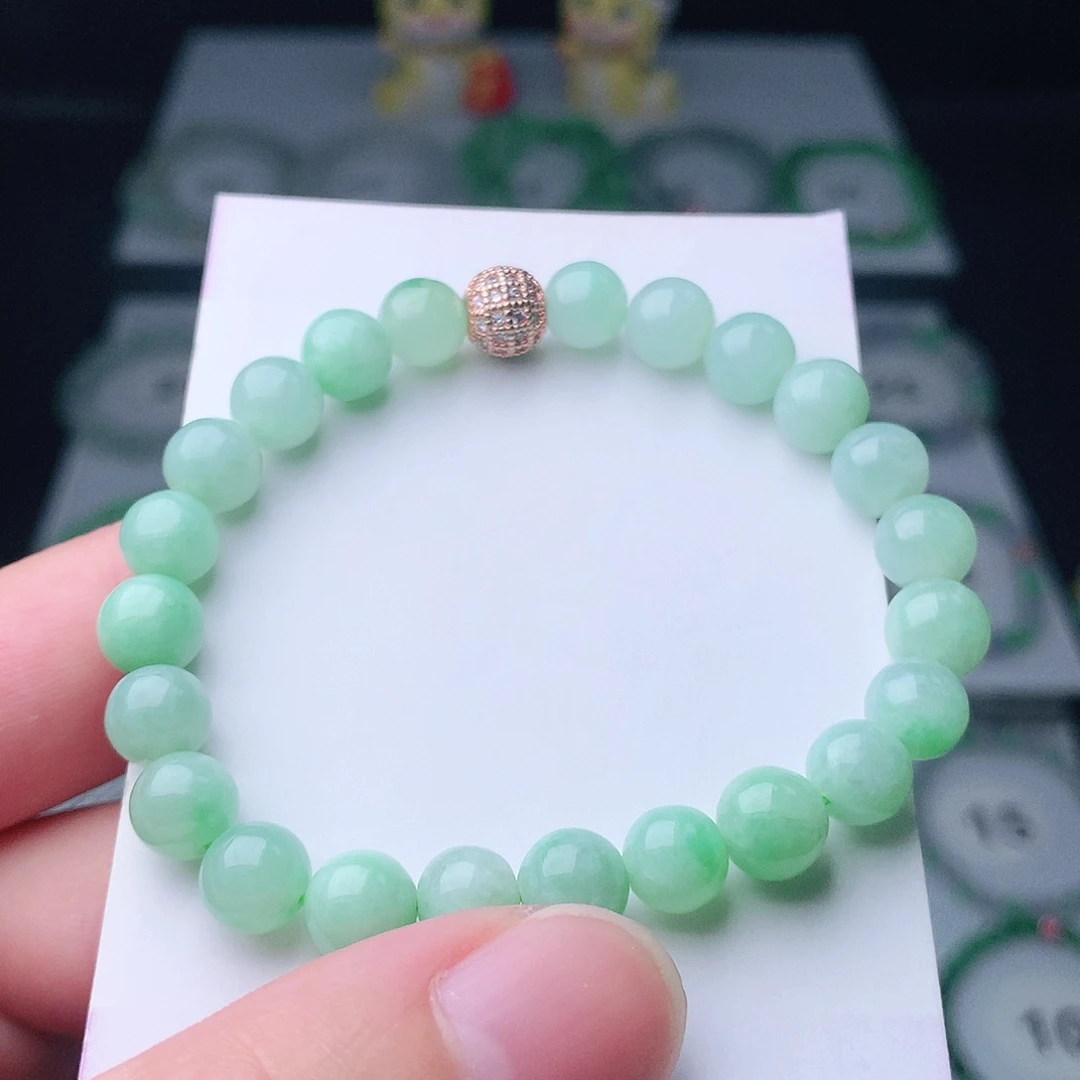 翡翠未镶嵌手链翡翠