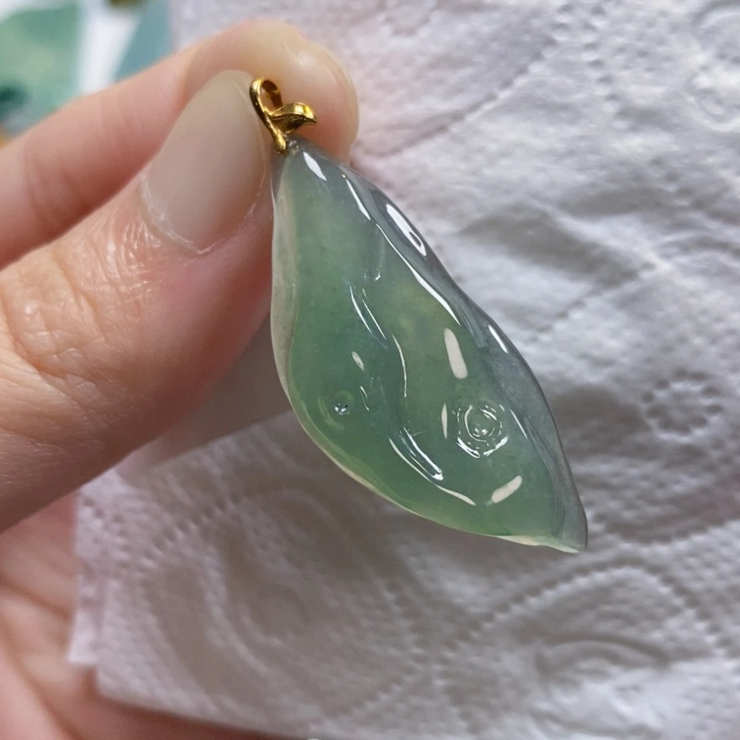 【闪购商品】翡翠吊坠(不含链)未镶嵌3422