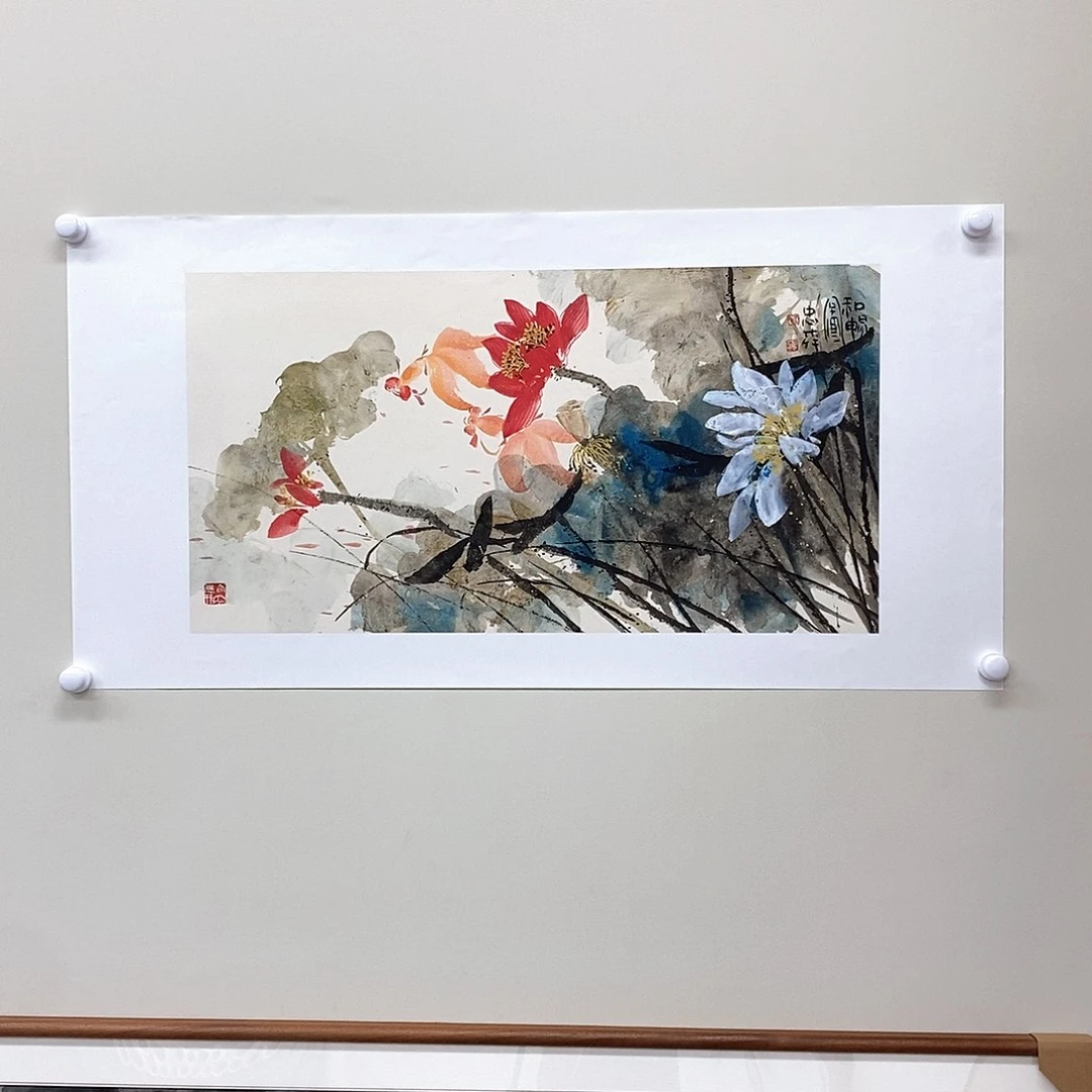 国画廖忠柳三尺精品佳作