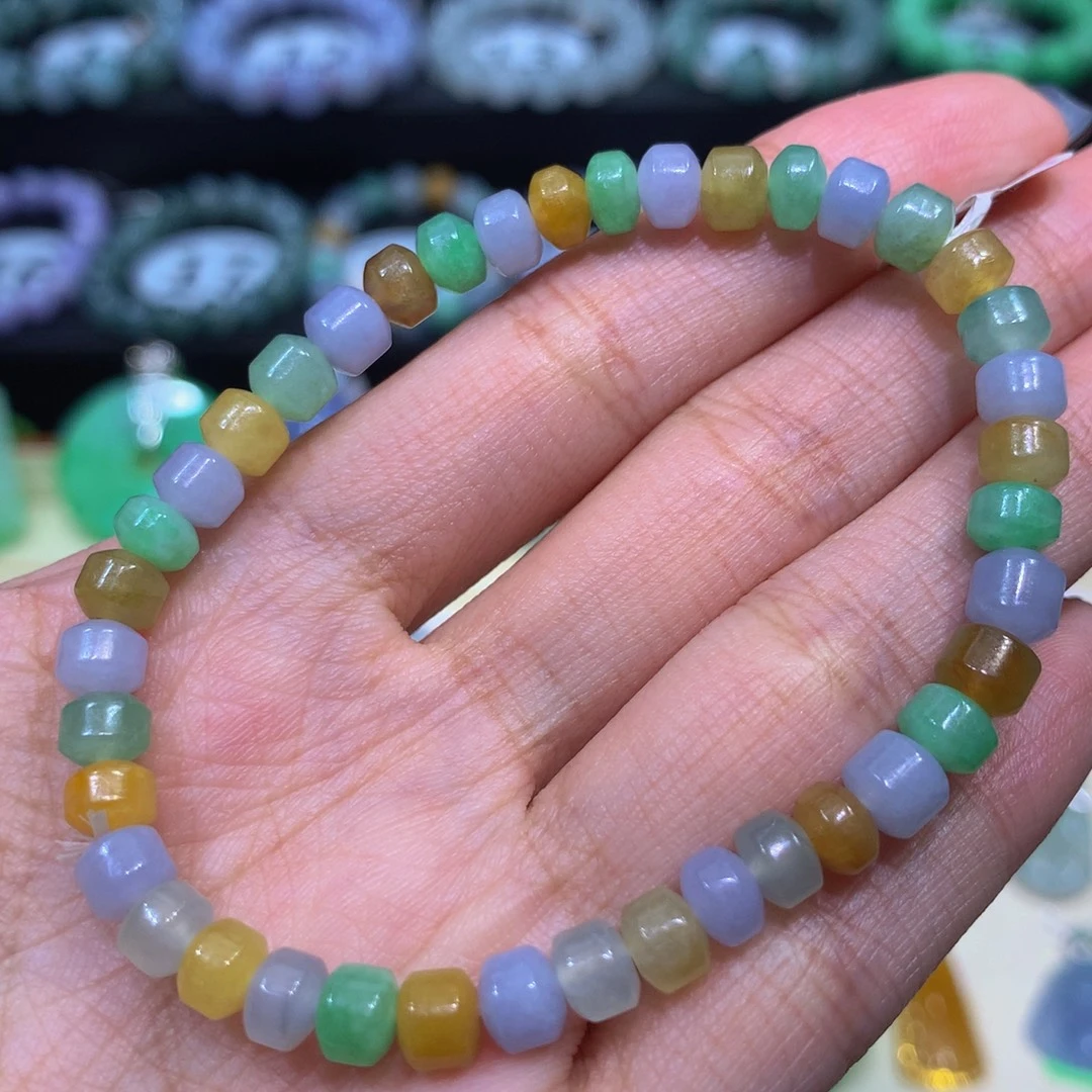 翡翠未镶嵌手链翡翠5