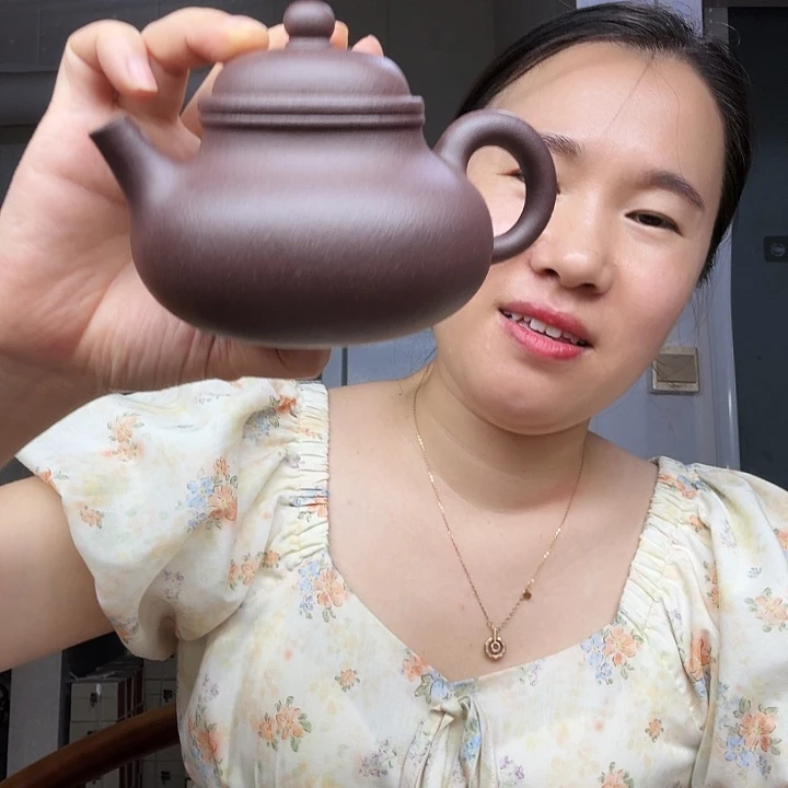 茶壶紫砂原矿半手工天青泥容天320cv