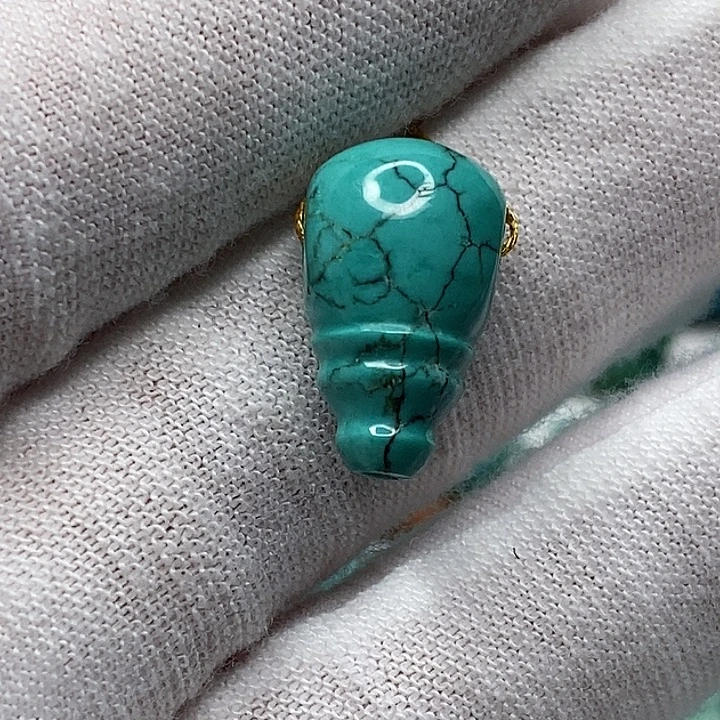 绿松石未镶嵌天然原矿 地大质检