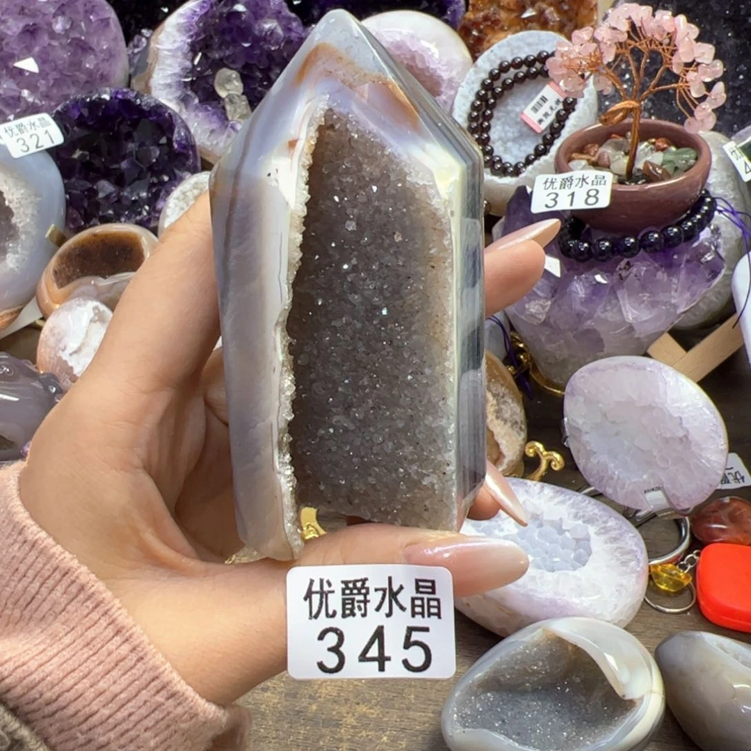 未镶嵌大型摆件（非配饰）紫晶345