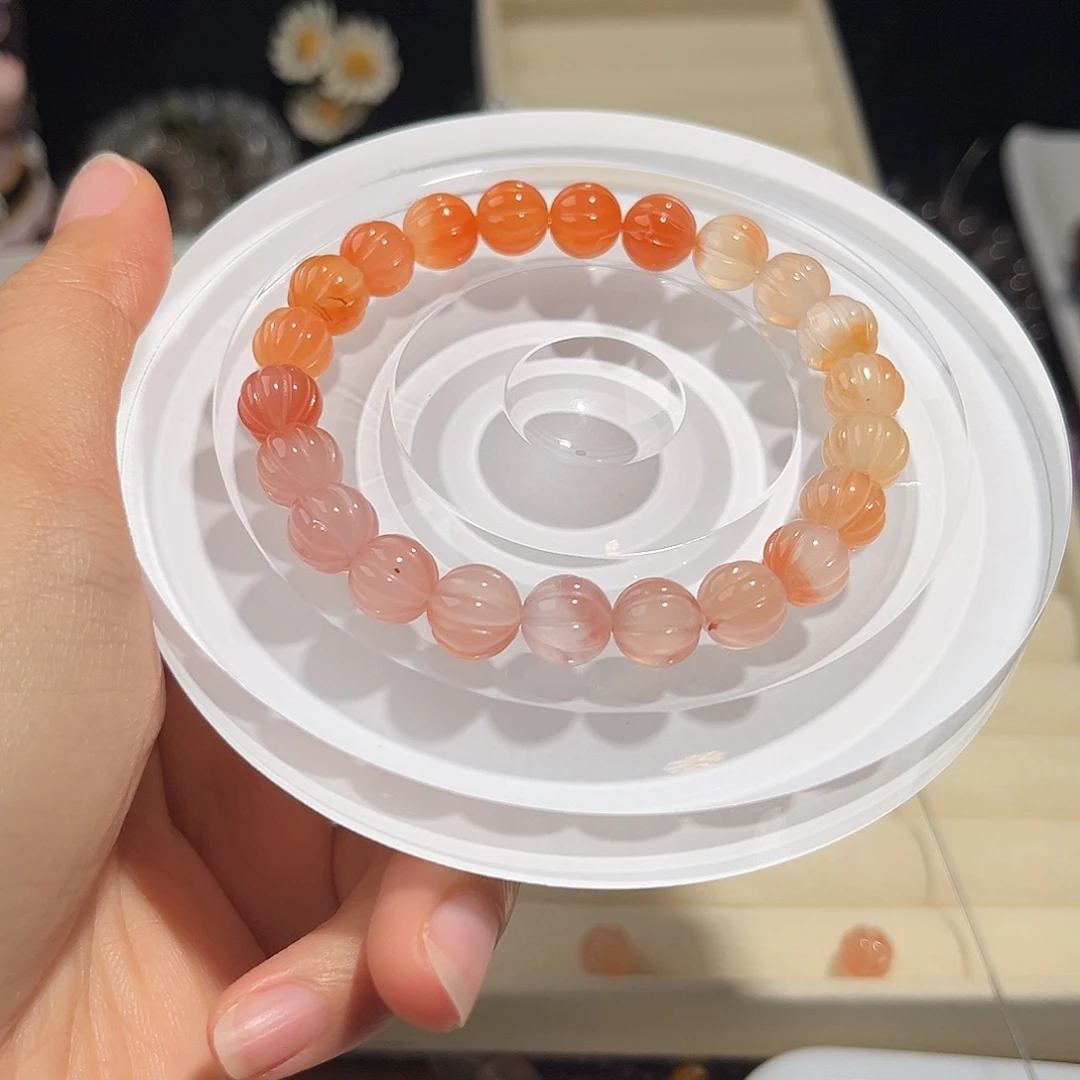 手链未镶嵌烟晶拍2件南红416