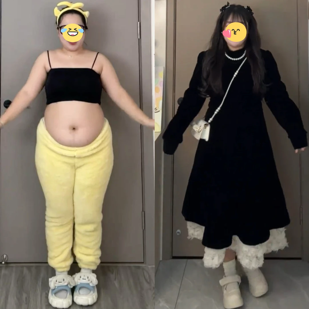 大码法式赫本风丝绒A字连衣裙秋冬微胖mm显瘦洋气设计感小众裙子